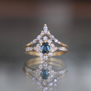 Asteria Montana Sapphire ring