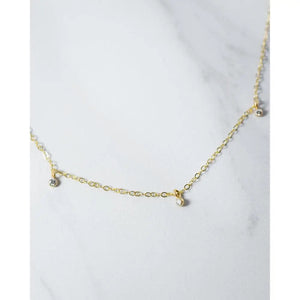 Orion’s Belt Diamond Necklace