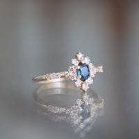 Asteria Montana Sapphire ring