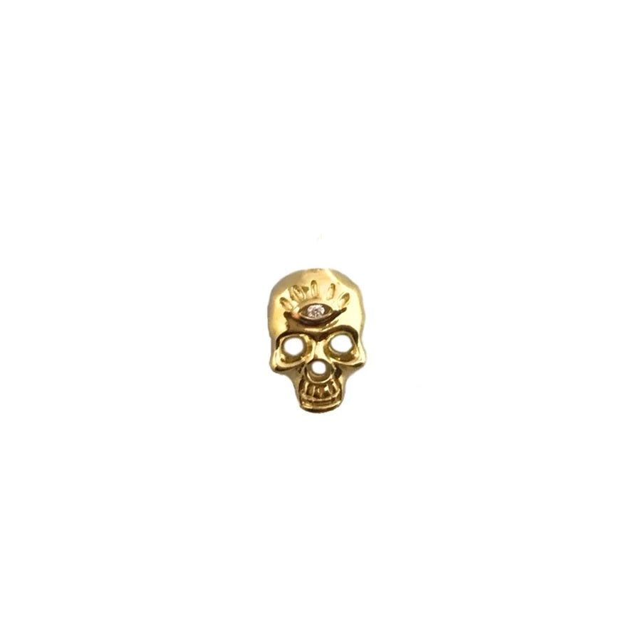 Third Eye Skull Earring - Single